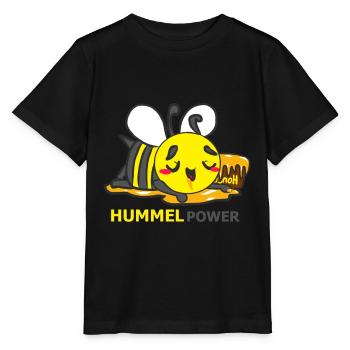 HUMMEL - Stanley/Stella Kinder T-Shirt MINI CREATOR  - Schwarz - Vorne - Mikhail (115cm)