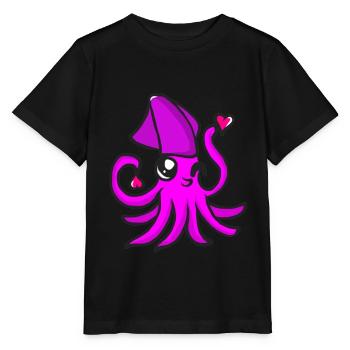 TINTENFISCH - Stanley/Stella Kinder T-Shirt MINI CREATOR  - Schwarz - Vorne - Mikhail (115cm)