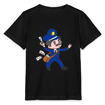 Facteur Facteur Facteur - T-shirt bio MINI CREATOR Stanley/Stella Enfant - noir - Devant - Mikhail (115cm)
