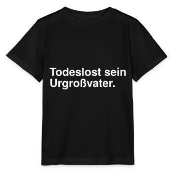 Todeslost - Stanley/Stella Kinder T-Shirt MINI CREATOR  - Schwarz - Vorne - Mikhail (115cm)