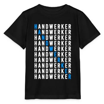 Handwerker - Stanley/Stella Kinder T-Shirt MINI CREATOR  - Schwarz - Vorne - Mikhail (115cm)
