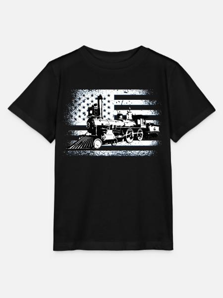 Zugführer - Stanley/Stella Kinder T-Shirt MINI CREATOR - Schwarz