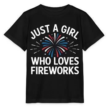 Pyrotechniker Feuerwerk Pyrotechnik - Stanley/Stella Kinder T-Shirt MINI CREATOR  - Schwarz - Vorne - Mikhail (115cm)