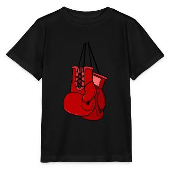 Boxhandschuhe - Stanley/Stella Kinder T-Shirt MINI CREATOR  - Schwarz - Vorne - Mikhail (115cm)