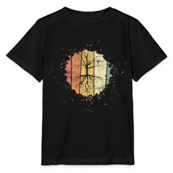 Environmental Protection Fridays for Future - Stanley/Stella MINI CREATOR Kids’ T-Shirt - black - Front - Mikhail (115cm)