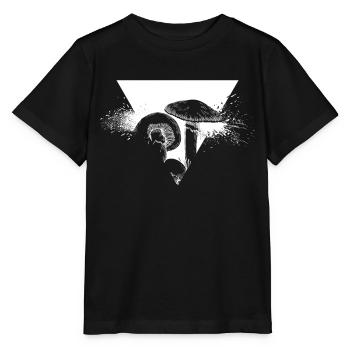Mushroom - Stanley/Stella MINI CREATOR Kids’ T-Shirt - black - Front - Mikhail (115cm)