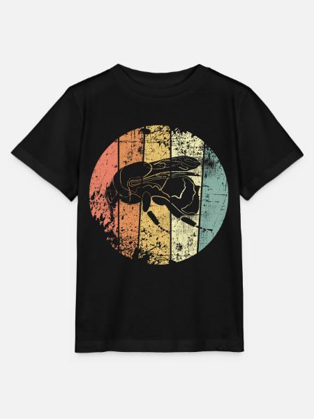 Hummel retro - Stanley/Stella Kinder T-Shirt MINI CREATOR  - Schwarz
