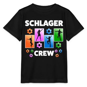 Schlager Gruppen - Stanley/Stella Kinder T-Shirt MINI CREATOR  - Schwarz - Vorne - Mikhail (115cm)