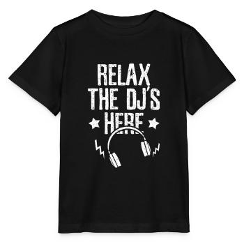 DJ - T-shirt bio MINI CREATOR Stanley/Stella Enfant - noir - Devant - Mikhail (115cm)