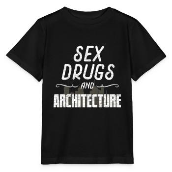 Architekt - Stanley/Stella Kinder T-Shirt MINI CREATOR  - Schwarz - Vorne - Mikhail (115cm)