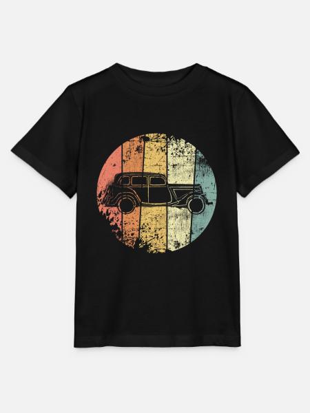 Auto retro - Stanley/Stella Kinder T-Shirt MINI CREATOR - Schwarz