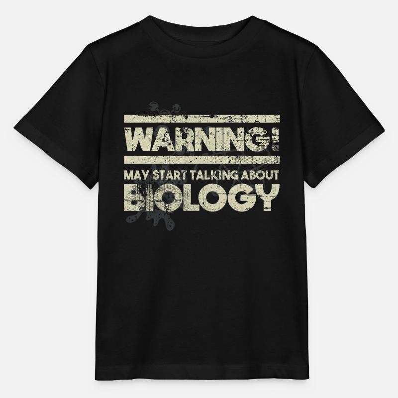 biologie - T-shirt bio MINI CREATOR Stanley/Stella Enfant - noir