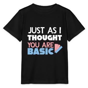 biology - Stanley/Stella MINI CREATOR Kids’ T-Shirt - black - Front - Mikhail (115cm)