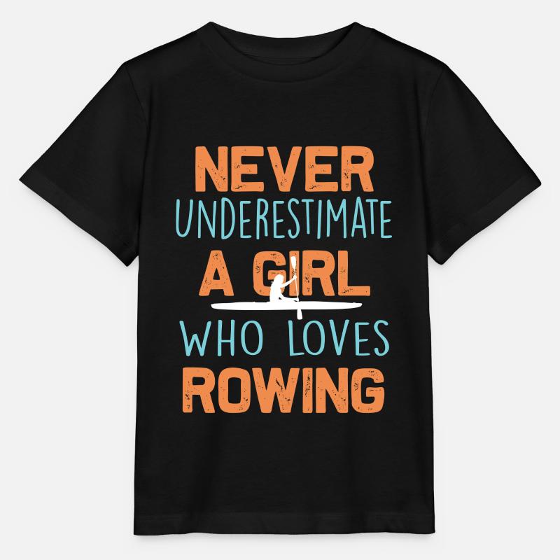 aviron - T-shirt bio MINI CREATOR Stanley/Stella Enfant - noir