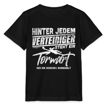 Gardien de but - T-shirt bio MINI CREATOR Stanley/Stella Enfant - noir - Devant - Mikhail (115cm)