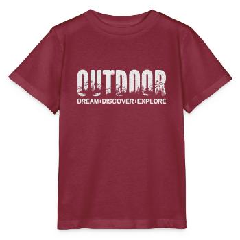 Outdoor - Stanley/Stella MINI CREATOR Kids’ T-Shirt - burgundy - Front - Kain (125cm)