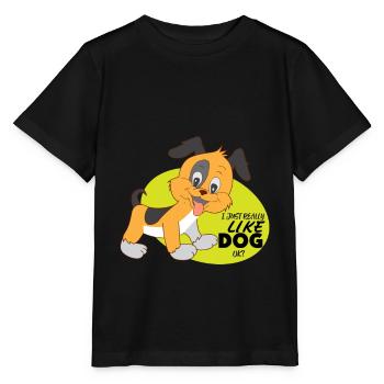 Dogs dog sport dog lover animal dog gift - Stanley/Stella MINI CREATOR Kids’ T-Shirt - black - Front - Mikhail (115cm)