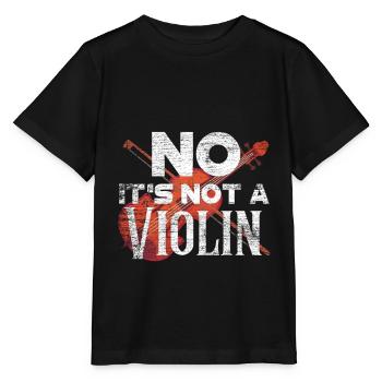 cello - Stanley/Stella MINI CREATOR Kids’ T-Shirt - black - Front - Mikhail (115cm)
