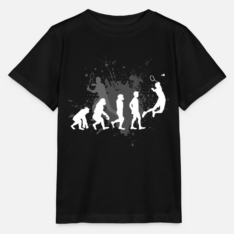 badminton - T-shirt bio MINI CREATOR Stanley/Stella Enfant - noir