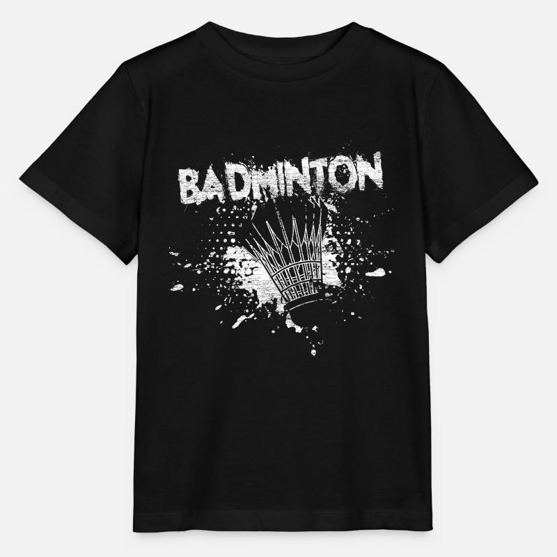 badminton - T-shirt bio MINI CREATOR Stanley/Stella Enfant - noir