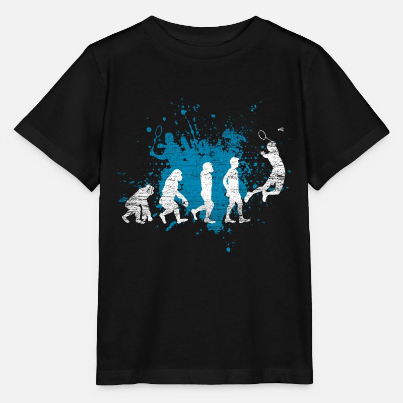 Badminton - Stanley/Stella Kinder T-Shirt MINI CREATOR  - Schwarz