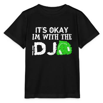 DJ - Stanley/Stella MINI CREATOR Kids’ T-Shirt - black - Front - Mikhail (115cm)