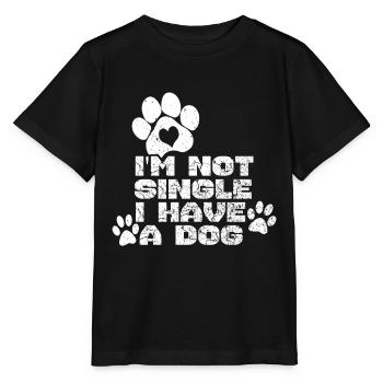 Amour des chiens - T-shirt bio MINI CREATOR Stanley/Stella Enfant - noir - Devant - Mikhail (115cm)