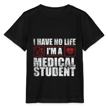 Medicine student - Stanley/Stella MINI CREATOR Kids’ T-Shirt - black - Front - Mikhail (115cm)