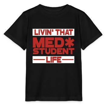 Medicine student - Stanley/Stella MINI CREATOR Kids’ T-Shirt - black - Front - Mikhail (115cm)