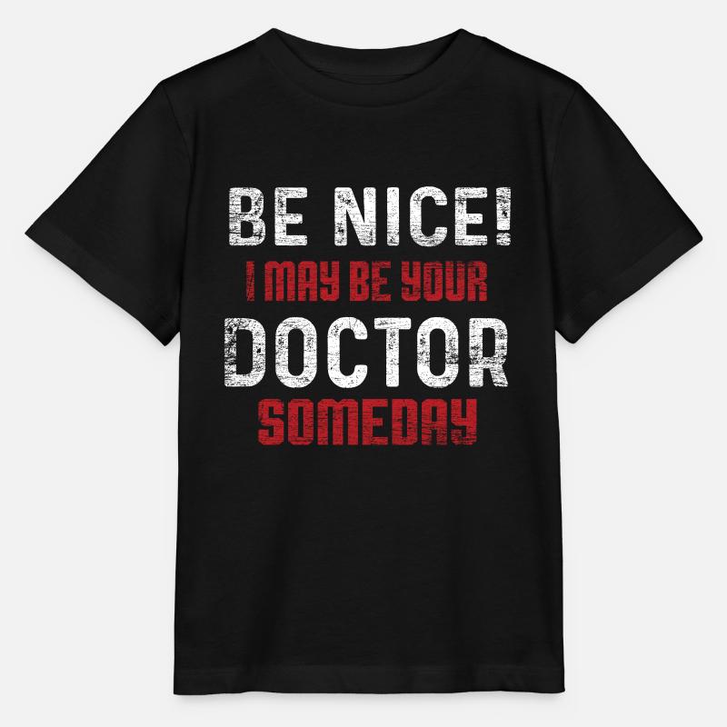médecin - T-shirt bio MINI CREATOR Stanley/Stella Enfant - noir