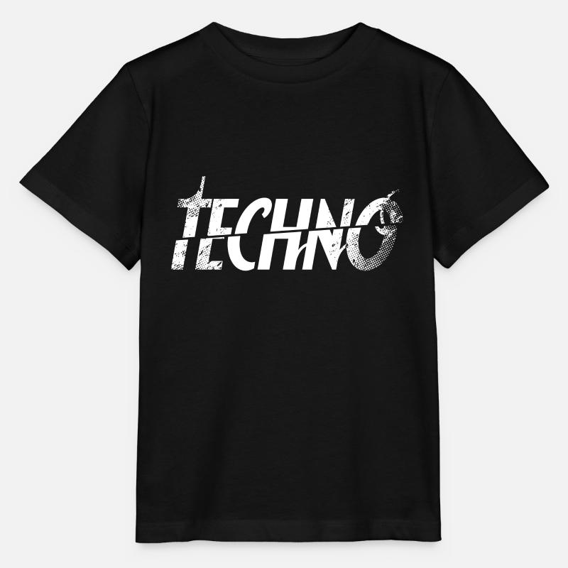 Techno - Stanley/Stella Kinder T-Shirt MINI CREATOR  - Schwarz