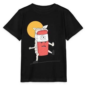 Sushis - T-shirt bio MINI CREATOR Stanley/Stella Enfant - noir - Devant - Mikhail (115cm)