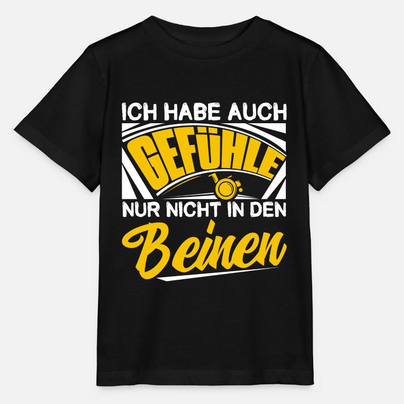 Querschnittsgelähmt Rollstuhl - Stanley/Stella Kinder T-Shirt MINI CREATOR  - Schwarz