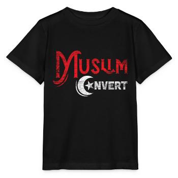 musulman - T-shirt bio MINI CREATOR Stanley/Stella Enfant - noir - Devant - Mikhail (115cm)