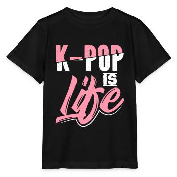 K-Pop - Stanley/Stella Kinder T-Shirt MINI CREATOR  - Schwarz - Vorne - Mikhail (115cm)