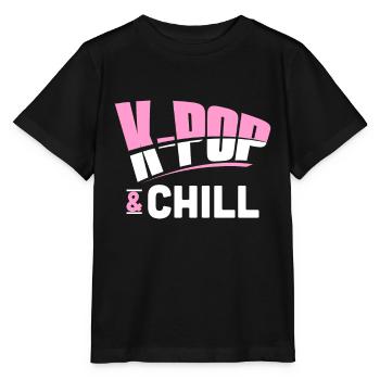 K-Pop - Stanley/Stella Kinder T-Shirt MINI CREATOR  - Schwarz - Vorne - Mikhail (115cm)