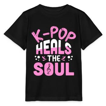 K-Pop - Stanley/Stella Kinder T-Shirt MINI CREATOR  - Schwarz - Vorne - Mikhail (115cm)