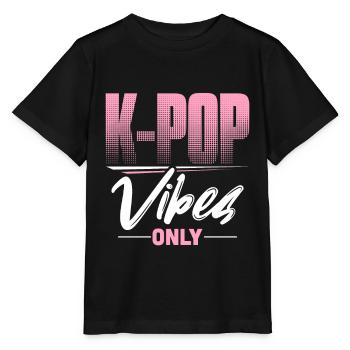 K-Pop - Stanley/Stella Kinder T-Shirt MINI CREATOR  - Schwarz - Vorne - Mikhail (115cm)