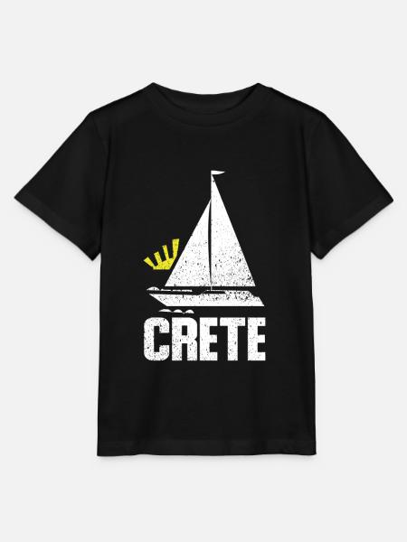 Kreta - Stanley/Stella Kinder T-Shirt MINI CREATOR  - Schwarz