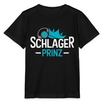Schlager Prinz - Stanley/Stella Kinder T-Shirt MINI CREATOR  - Schwarz - Vorne - Mikhail (115cm)