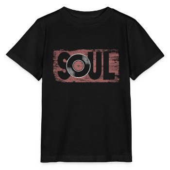 Musique soul - T-shirt bio MINI CREATOR Stanley/Stella Enfant - noir - Devant - Mikhail (115cm)