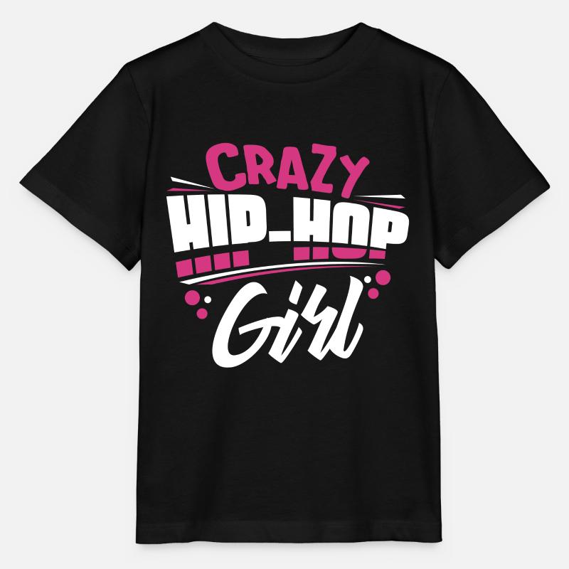 Fille de hip hop - T-shirt bio MINI CREATOR Stanley/Stella Enfant - noir