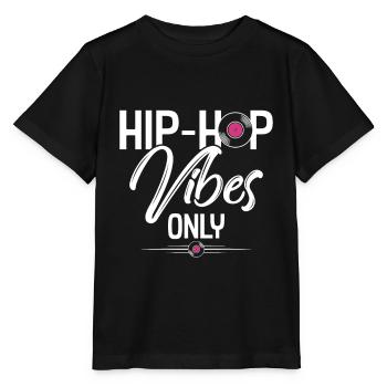 Hip hop - T-shirt bio MINI CREATOR Stanley/Stella Enfant - noir - Devant - Mikhail (115cm)