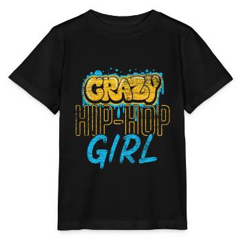 Fille de hip hop - T-shirt bio MINI CREATOR Stanley/Stella Enfant - noir - Devant - Mikhail (115cm)