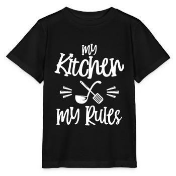 cuisine - T-shirt bio MINI CREATOR Stanley/Stella Enfant - noir - Devant - Mikhail (115cm)