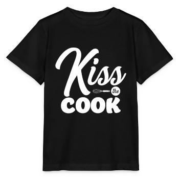cuisinier - T-shirt bio MINI CREATOR Stanley/Stella Enfant - noir - Devant - Mikhail (115cm)