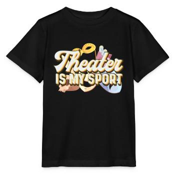 Théâtre théâtre - T-shirt bio MINI CREATOR Stanley/Stella Enfant - noir - Devant - Mikhail (115cm)