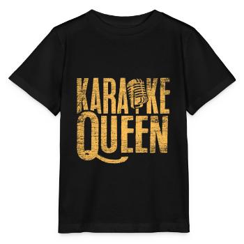 Karaoke - Stanley/Stella MINI CREATOR Kids’ T-Shirt - black - Front - Mikhail (115cm)