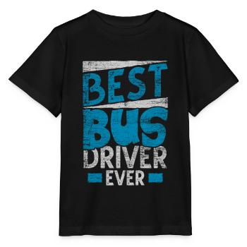 conducteur - T-shirt bio MINI CREATOR Stanley/Stella Enfant - noir - Devant - Mikhail (115cm)