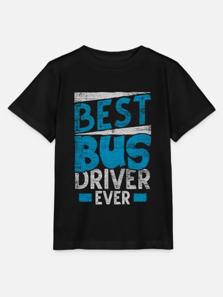 conducteur - T-shirt MINI CREATOR barn från Stanley/Stella - svart